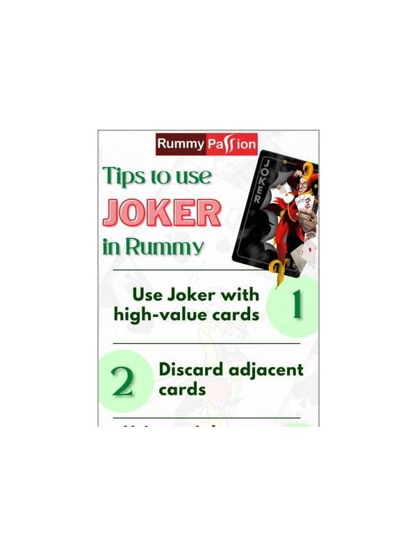 Rummy Tips: Give Every Joker a Specific Job