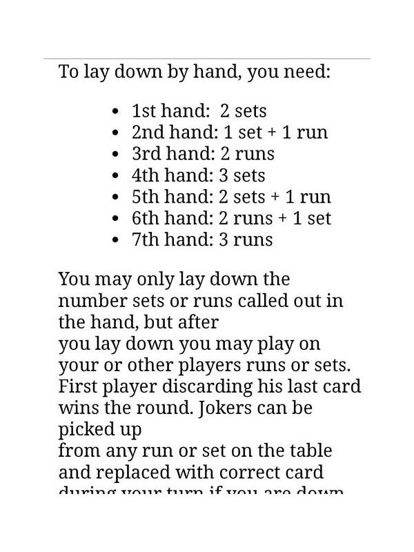 Rummy How-To: Use a Two-Stage Plan for Uncertain Hands